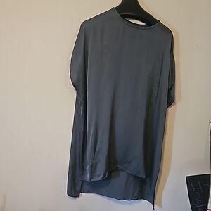 Chaser silky tunic dress M